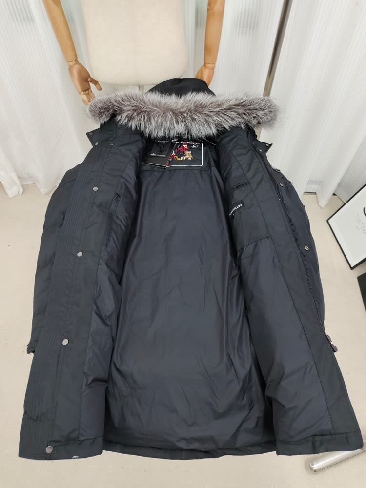 Moose Knuckles Fur Hood Long Down Parka Moose Knuckles Fur Hood Long Down Parka